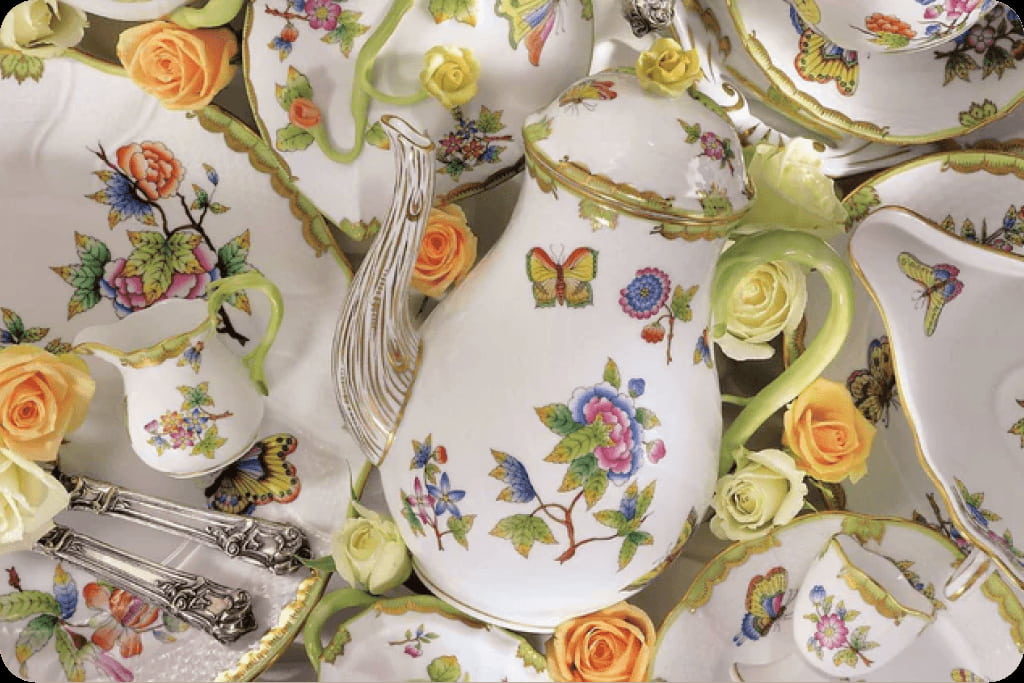 Herendi és Zsolnay porcelán felvásárlás Veszprém, Szombathely és Hévíz környékén